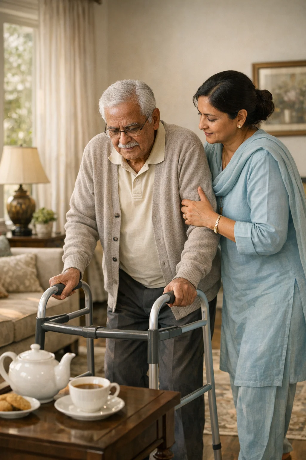 In-home caregiver support